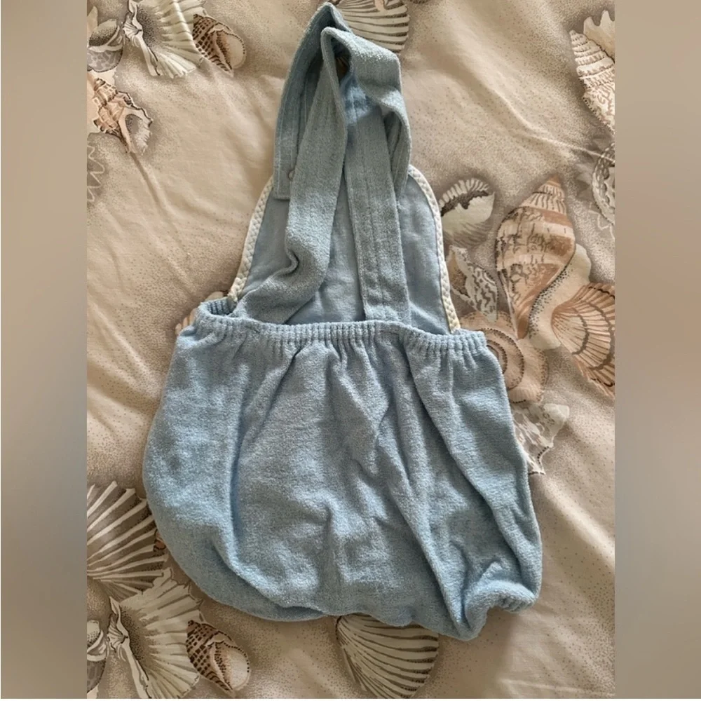 New Vintage Terry Cloth Overalls for kids - Light Blue